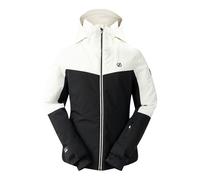 Dare 2B Womens Iced Waterproof Ski Jacket - Egret White/Black - 12 UK - Egret White/Black - 100% Recycled Polyester