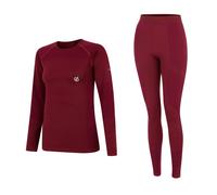 Dare 2B Womens In The Zone II Base Layer Set - Fig - S - Fig - 100% Mixed