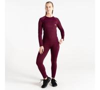 Dare2B Womens In The Zone II Base Layer Set with advanced Q-Wic+ technology, perfect for Wintersports & Outdoors