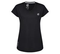 Dare 2B Womens Vigilant Active T-Shirt - Black - 20 UK - Black - 90% Polyester/10% Elastane