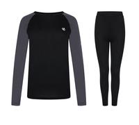 Dare 2B Womens/Ladies Exchange III Base Layer Set (Black/Ebony) material_Synthetic - Size 12 UK