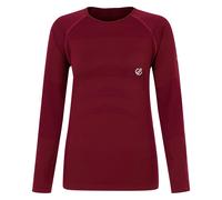 Dare 2B Womens/Ladies In The Zone II Long-Sleeved Base Layer Top (Fig) - Red - Size X-Small