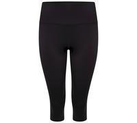 Dare 2B Womens/Ladies Influential Plain Recycled 3/4 Leggings - Black - 6 UK - Black - 85% Polyester/15% Elastane