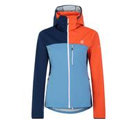 Dare 2B Womens/Ladies Lexan Colour Block Soft Shell Jacket8 UK Niagara Blue/Sats