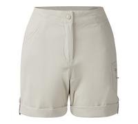 Dare 2B Womens/Ladies Melodic III Shorts (Almond Milk) - White & Gold - Size 16 UK