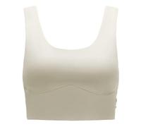 Dare 2B Womens/Ladies Refresh Sports Bra (Almond Milk) - White & Gold - Size Medium