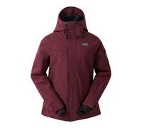 Dare 2B Womens/Ladies Ski Life Dash Print Ski Jacket (Fig) - Red - Size 16 UK