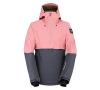 Dare 2B Womens/Ladies Snowburst Overhead Ski Jacket - Dusty Rose/Ebony Grey - 20 UK - Dusty Rose/Ebony Grey - 100% Mixed