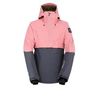 Dare 2B Womens/Ladies Snowburst Overhead Ski Jacket (Dusty Rose/Ebony Grey) - Size 18 UK