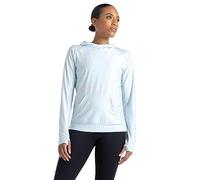 Dare 2b Womens/Ladies Sprint City Marl Lightweight Hoodie (10 UK) (Quiet Blue)