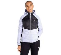 Dare 2B Womens/Ladies Surmount II Wool Padded Jacket (Cosmic Sky/Black) - Black/White - Size 10 UK