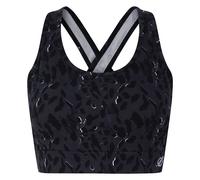 Dare 2B Womens/Ladies Swift II Animal Print Sports Bra (Black) - Size Large