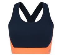 Dare 2B Womens/Ladies Swift II Sports Bra (Moonlight Denim/Orange) - Navy/Blue - Size Large