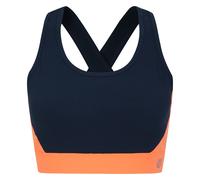 Dare 2B Womens/Ladies Swift II Sports Bra (Moonlight Denim/Orange) - Navy/Blue - Size Medium