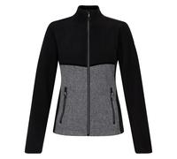 Dare 2B Womens/Ladies Thriving Fleece Jacket (Black/Charcoal Grey Marl) - Size 8 UK