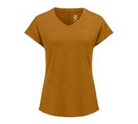 Dare 2B Womens/Ladies Vigilant Active T-Shirt (Dark Cumin) - Tan/Navy - Size 14 UK