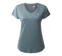 Dare 2B Womens/Ladies Vigilant Active T-Shirt (Element Grey) - Blue/Dark Grey - Size 20 UK