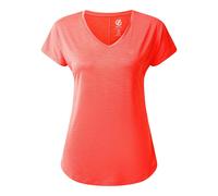 Dare 2B Womens/Ladies Vigilant Active T-Shirt - Peach Bloom - Peach Bloom - 18 UK - 90% Polyester/10% Elastane