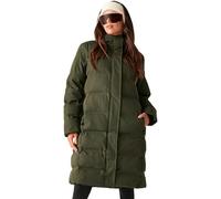 Dare 2b Women's Wander Waterproof Longline Padded Jacket in Dark Green | Size: 20 Dare 2b Dark Green 20