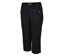 Dare 2b Womens Melodic II 3/4 Pants/Shorts | Stretchable Comfortable Fabric, Lightweight Trousers with Multiple Zip Pockets - Ideal for Walking, Hiking, Climbing Outdoors Black