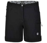 Dare 2b Womens Melodic II Lightweight Shorts in Water Repellent Stretchable Comfortable Fabric | Adjustable Cord Waist & Multiple Zip Pockets Black