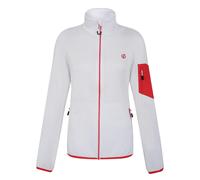 Dare 2B Womens Mountain Series Full Zip Fleece Jacket - White - 12 UK - White - 100% Mixed