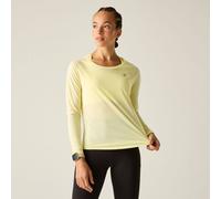 Dare 2b Women's Nimble Long Sleeve Running T-Shirt in Yellow | Size: 12 Dare 2b Yellow 12