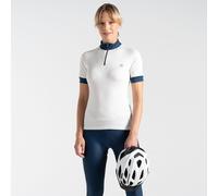 Dare2b Pedal Through It Ii Short Sleeve Jersey White 62 Woman