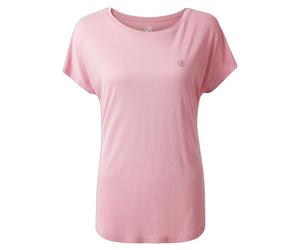 Dare 2B Womens Persisting II Logo T-Shirt - Lilas - 16 UK - Lilas - 80% Recycled Polyester/20% Lyocell