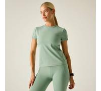 Dare 2b Women's Refresh Short Sleeved Quick Drying Active T-Shirt in Pale Green | Size: 14 Dare 2b Pale Green 14
