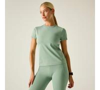 Dare 2b Women's Refresh Short Sleeved Quick Drying Active T-Shirt in Pale Green | Size: 14 Dare 2b Pale Green 14