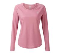 Dare 2B Womens Serenity Long-Sleeved T-Shirt - Dusty Orchid - 18 UK - Dusty Orchid - 80% Recycled Polyester/20% Lyocell