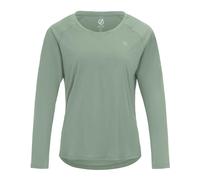 Dare 2B Womens Serenity Long-Sleeved T-Shirt - Glacier Green - 18 UK - Glacier Green - 80% Recycled Polyester/20% Lyocell