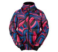 Dare 2B Women's Showcase Patterned Baffled Ski Jacket - Hot Pink - 20 UK - Hot Pink - 100% Mixed