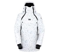 Dare 2B Womens Slide Out Dash Print Overhead Ski Jacket - Blanc De Blanc - 18 UK - Blanc De Blanc - 100% Mixed