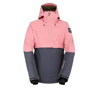 Dare 2b Women's Water-repellent Snowburst Overhead Ski Jacket Dusty Rose Grey, Size: 16