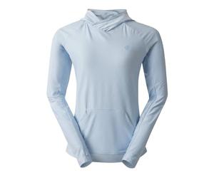 Dare 2b Womens Sprint City Hoodie Casual Tops, Lightweight, Sweat Wicking & Antibacterial - Perfect for Outdoors, Working out & Activewear Blue