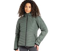 Dare 2B Womens Striking Everyday Waterproof Insulated Coat - Green - Size 6 UK