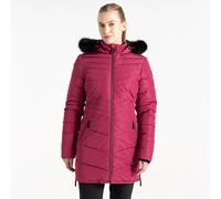 Dare 2B Women's Striking IV Mid Length Padded Jacket - Hydrangea Pink - Hydrangea Pink - 10 UK