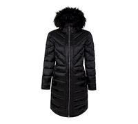 Dare 2b Womens Suppression Long Jacket Black/Black Shine 8