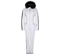 Dare 2b Womens Supremacy Snowsuit in Lightweight Softshell Stretchable Fabric | Fleece Lined and Padded for Extra Warmth | Ski Pass Zip Pockets, Snow Gaitors and Gusset Zip - Ideal for Winter Outdoor