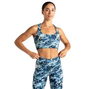 Dare2B Womens Swift Sports Bra Base Layer, Medium Impact, Antibacterial & Sweat Wicking - Perfect for Activewear, Gym & Yoga