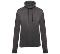 Dare 2b Women's Swoop Slouch Collar Sweater | Long Sleeved, High Neck Soft Cotton & Polyester Jumper Charcoalgrey