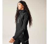 Dare 2b Women's 'Torrek 2.0' Waterproof Breathable Jacket in Jet Black | Size: 16 Dare 2b Jet Black 16