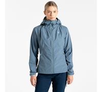 Dare 2b Women's Water-repellent Breathe Easy Waterproof Jacket Element Grey, Size: 10