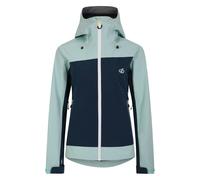 Dare 2B Women's Traversing II Waterproof Jacket - Moonlight Denim/Mint Green - 14 UK - Moonlight Denim/Mint Green - 100% Mixed