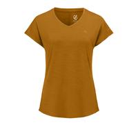 Dare 2B Womens Vigilant Active T-Shirt - Dark Cumin - 8 UK - Dark Cumin - 90% Polyester/10% Elastane