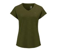 Dare 2B Womens Vigilant Active T-Shirt - Nephrite Green Solid - 12 UK - Nephrite Green Solid - 90% Polyester/10% Elastane