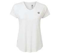 Dare 2B Womens Vigilant Active T-Shirt - White - 28 UK - White - 90% Polyester/10% Elastane