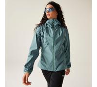 Dare 2b Women's Lightweight Breathe Easy Waterproof Jacket Element Grey, Size: 18